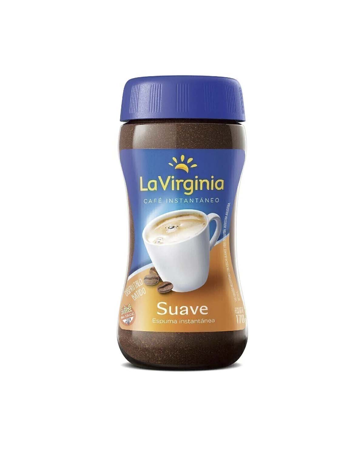 Café La Virginia Instantaneo Suave 170 Gr